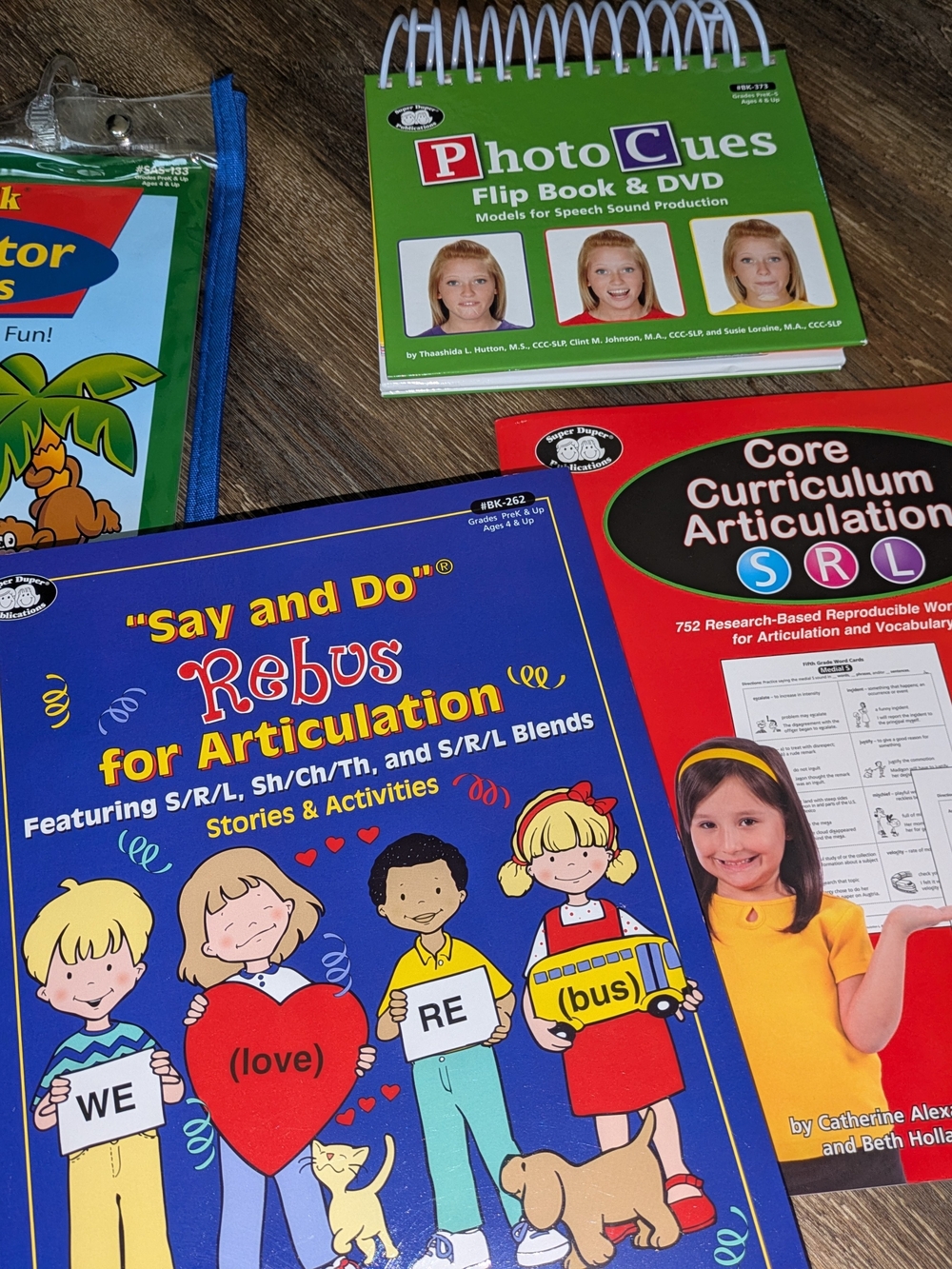 Speech Therapy Kids Books, Activities, Games Bundle